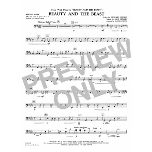Beauty and the Beast (arr. Calvin Custer) - String Bass